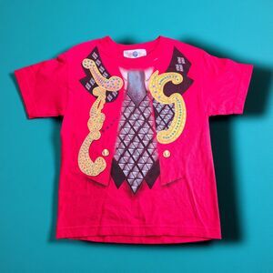 Vintage Ringling Bros Barnum Bailey Ringmaster Shirt Red Youth S Circus Tee RARE